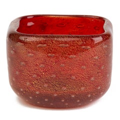 Archimede Seguso Midcentury Venetian Murano Art Glass Pestle & Mortar