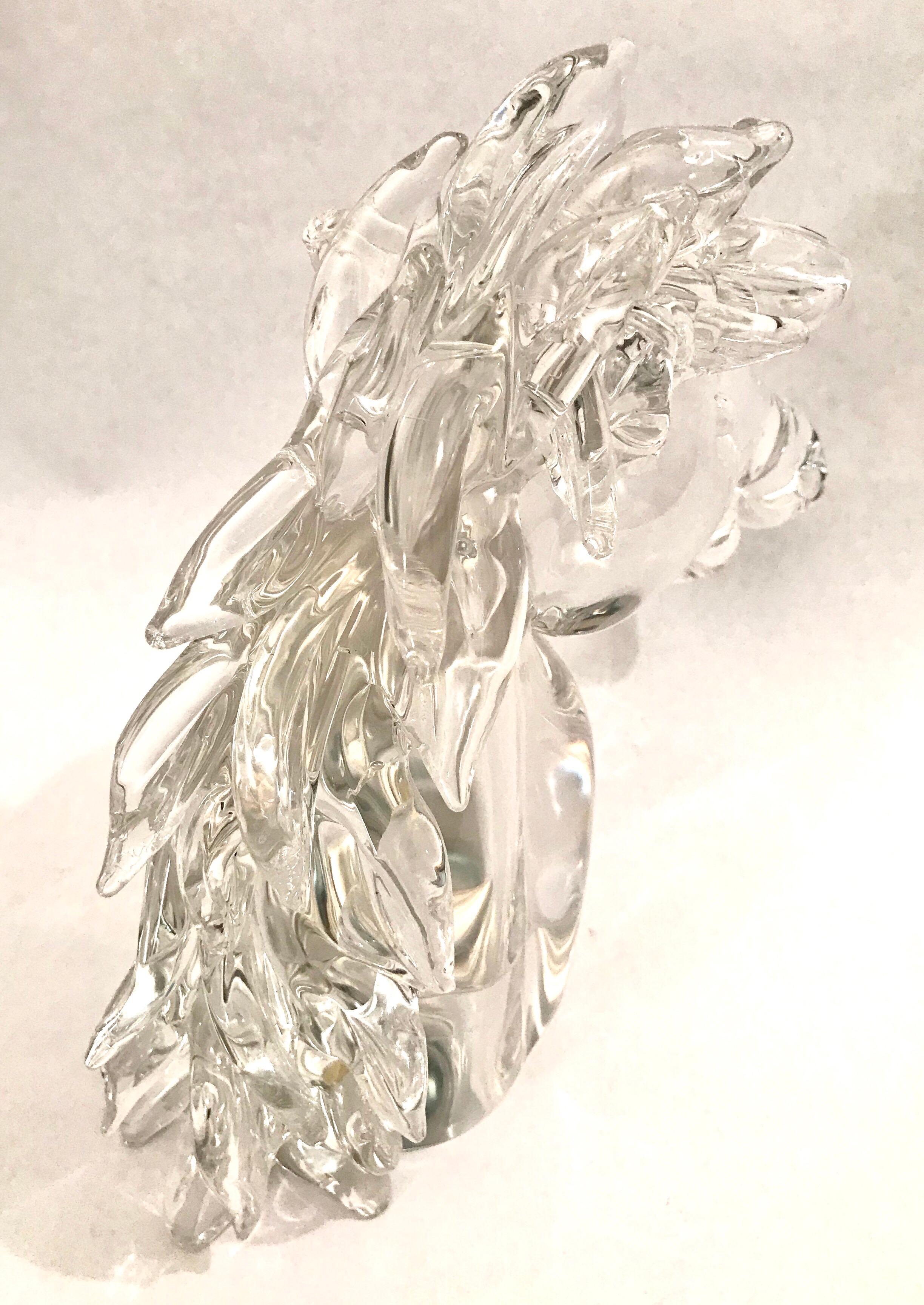 Archimede Seguso Murano Art Glass Horse For Sale 1