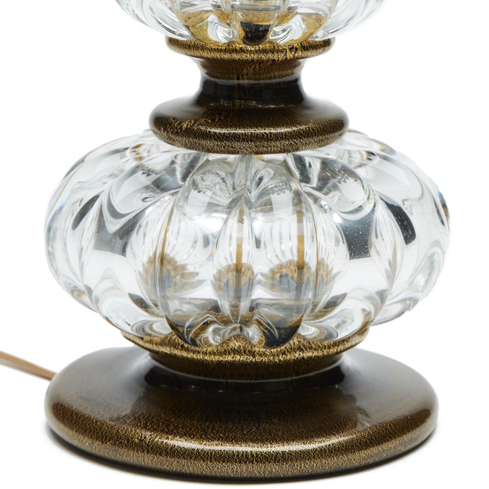 20th Century Archimede Seguso Murano Art Glass Lamp Base, circa 1960