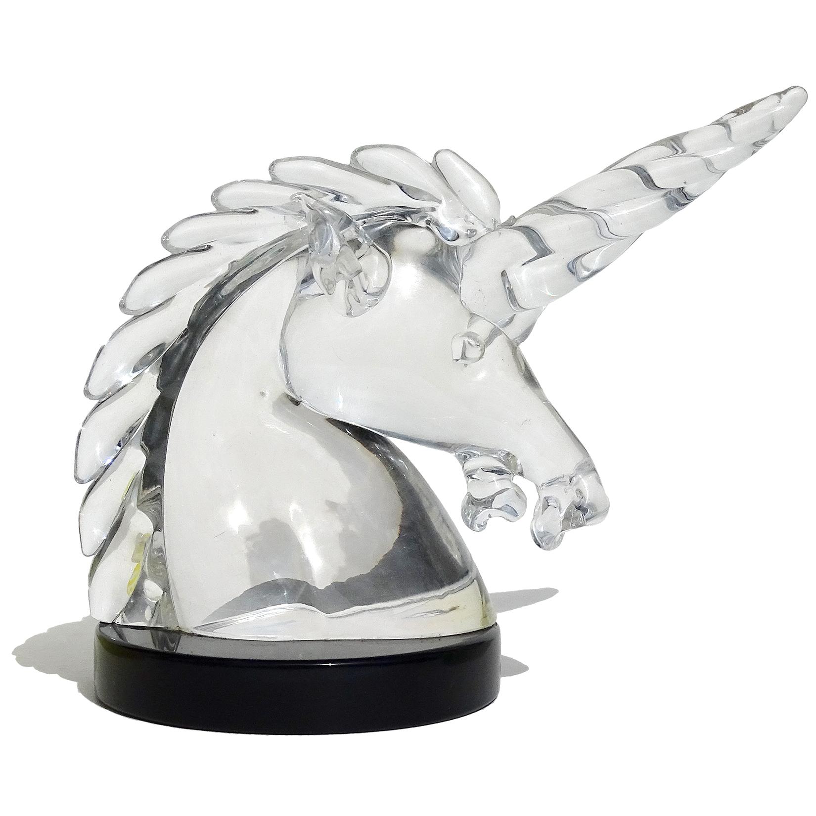 murano glass unicorn