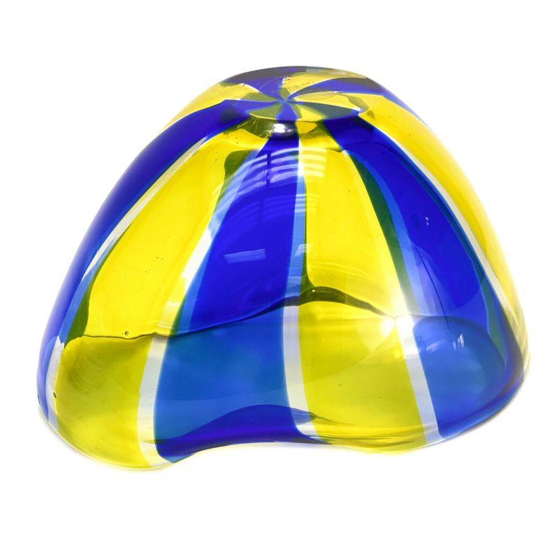 20th Century Archimede Seguso Murano for Tiffany & Co. Art Glass Bowl, Signed