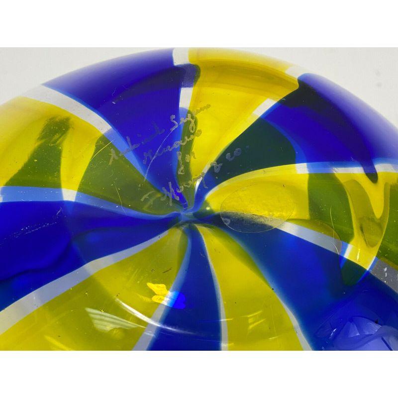 Archimede Seguso Murano for Tiffany & Co. Art Glass Bowl, Signed 1