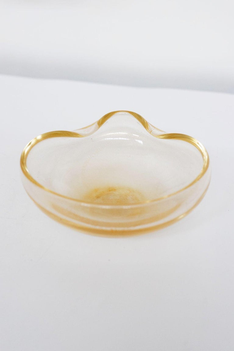 Archimede Seguso Murano Glass Bathroom Set For Sale at 1stDibs