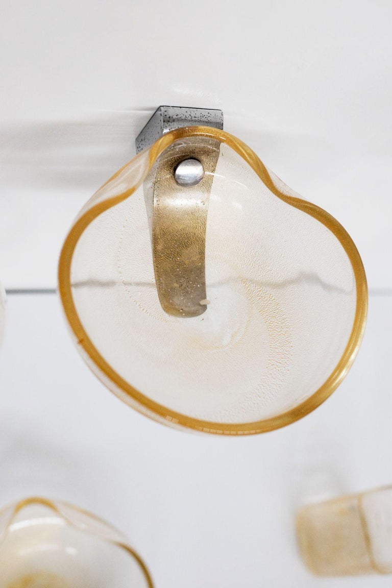 Archimede Seguso Murano Glass Bathroom Set For Sale at 1stDibs