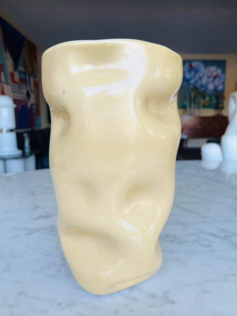 International Style Vaso di Archimede Seguso in vetro di Murano 