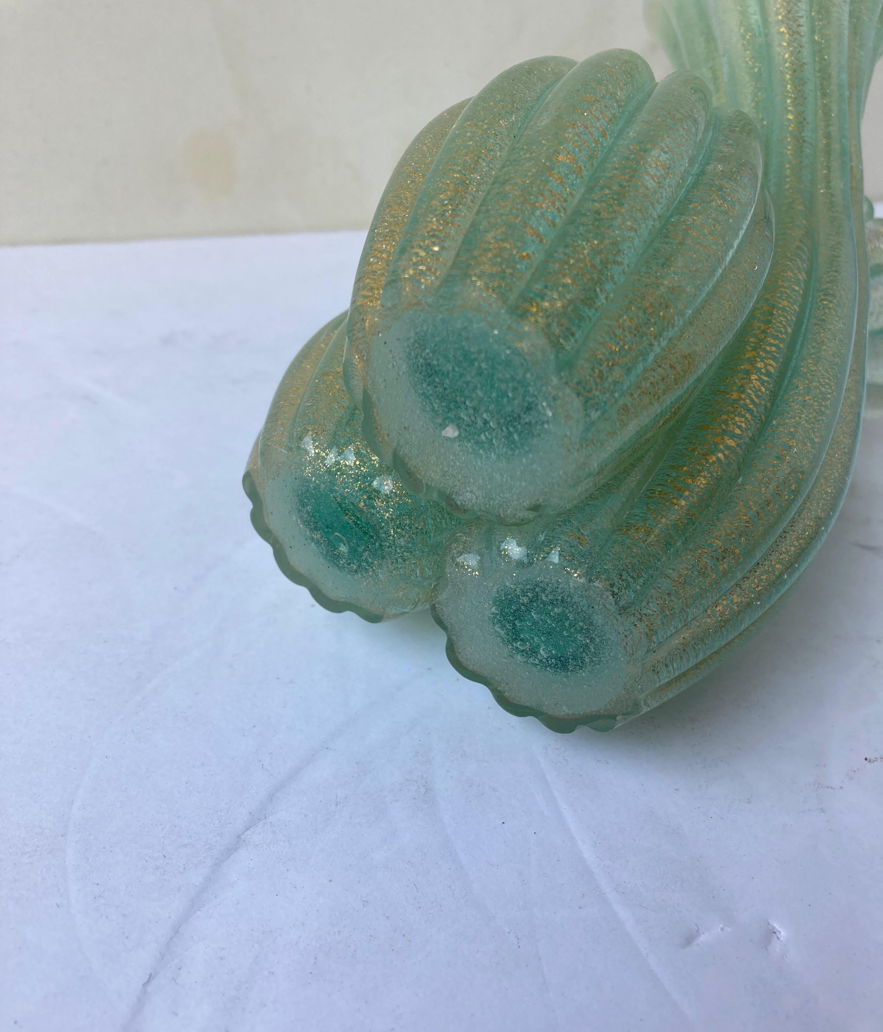 archimede seguso murano glass vase