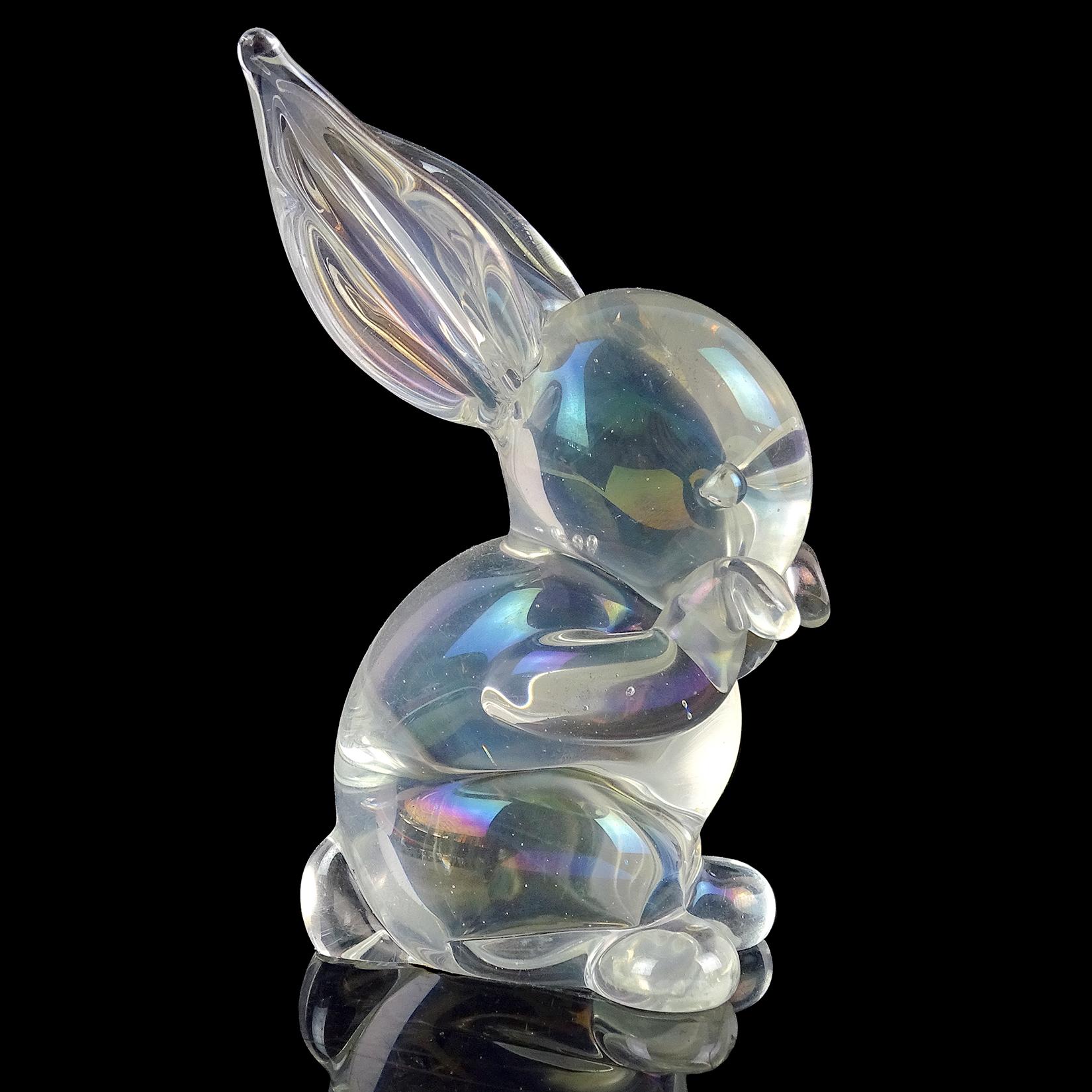 murano glass rabbit