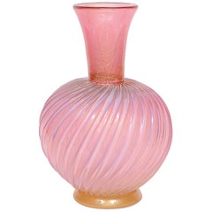 Archimede Seguso, Murano, Pink and Gold, circa 1950 Archimede Seguso, Murano, Pink and Gold, circa 1950
