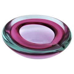 Archimede Seguso Cuenco de cristal artístico Murano Glass Sommerso