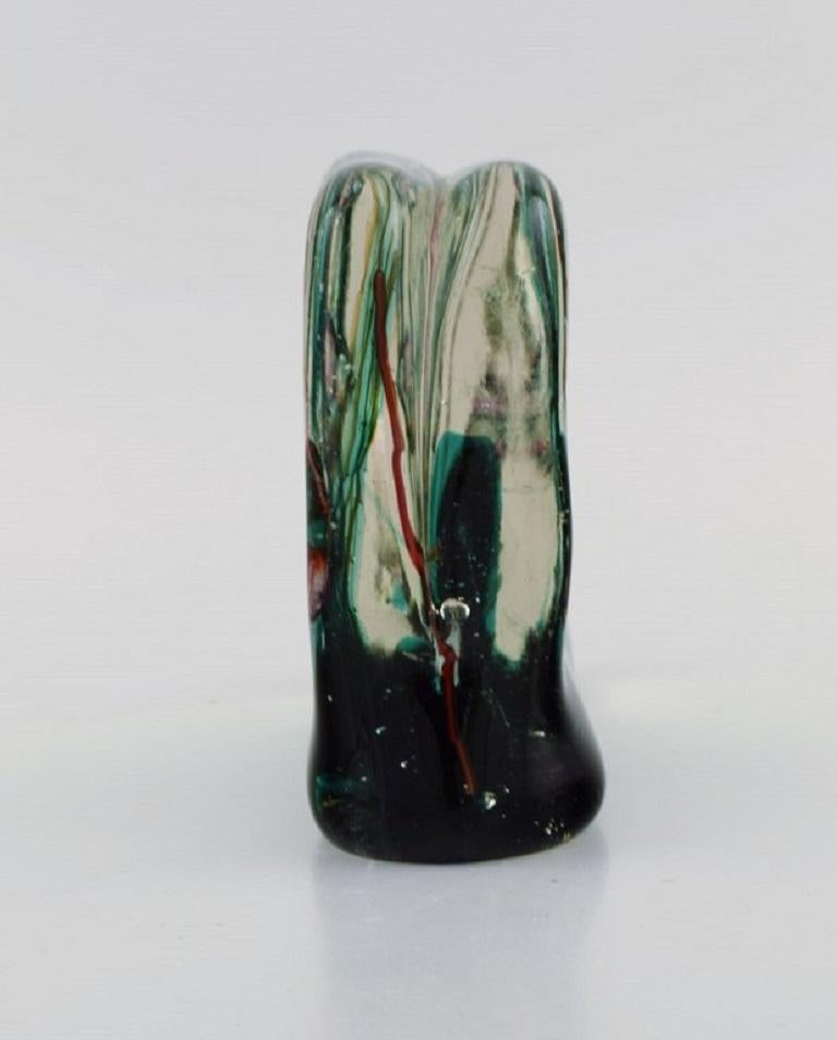 Italian Archimede Seguso, Murano, Sculpture in Mouth-Blown Art Glass, 