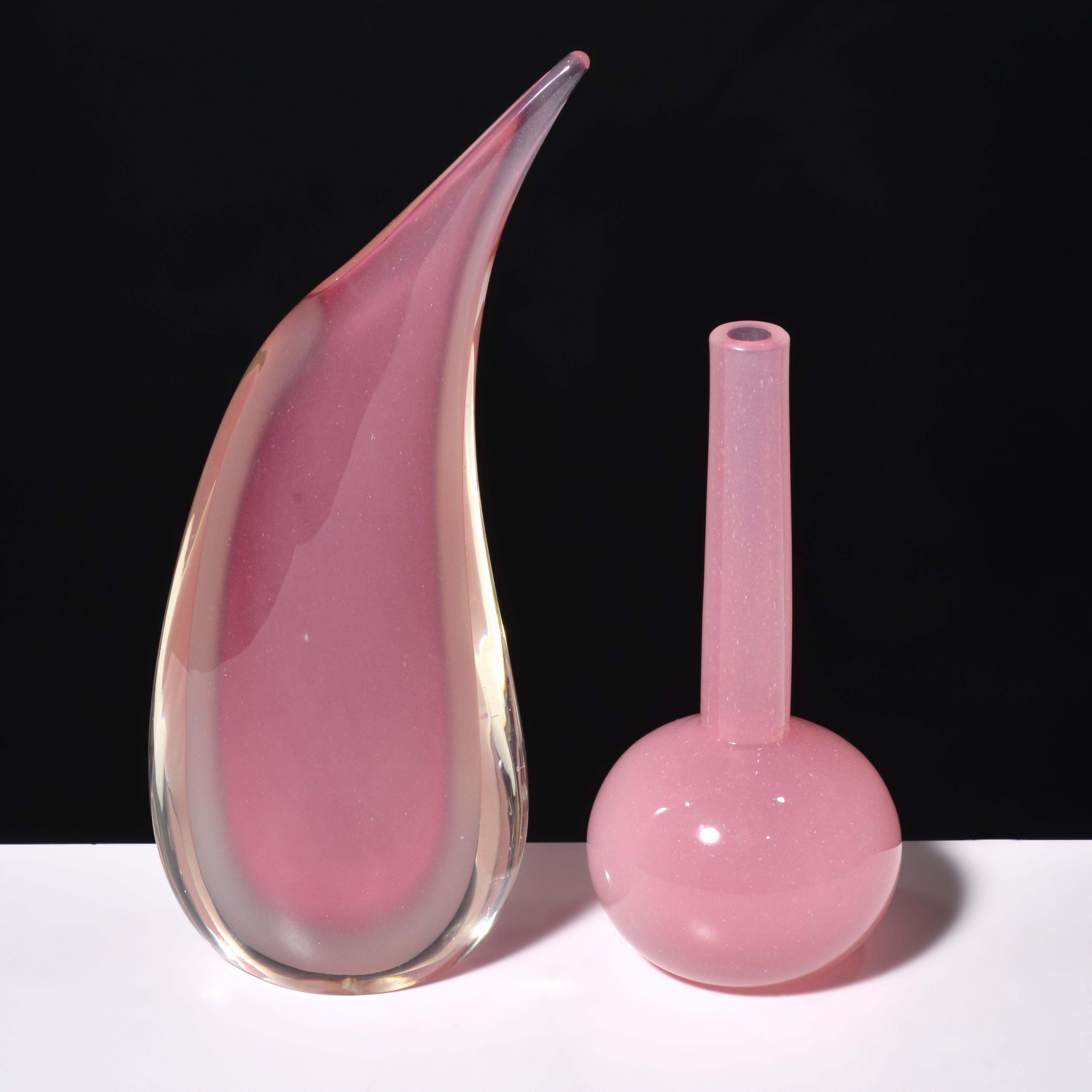 Mid-Century Modern Archimede Seguso OPALINO Vases / Vessels, Leslie Pina Collection, Priced Each For Sale
