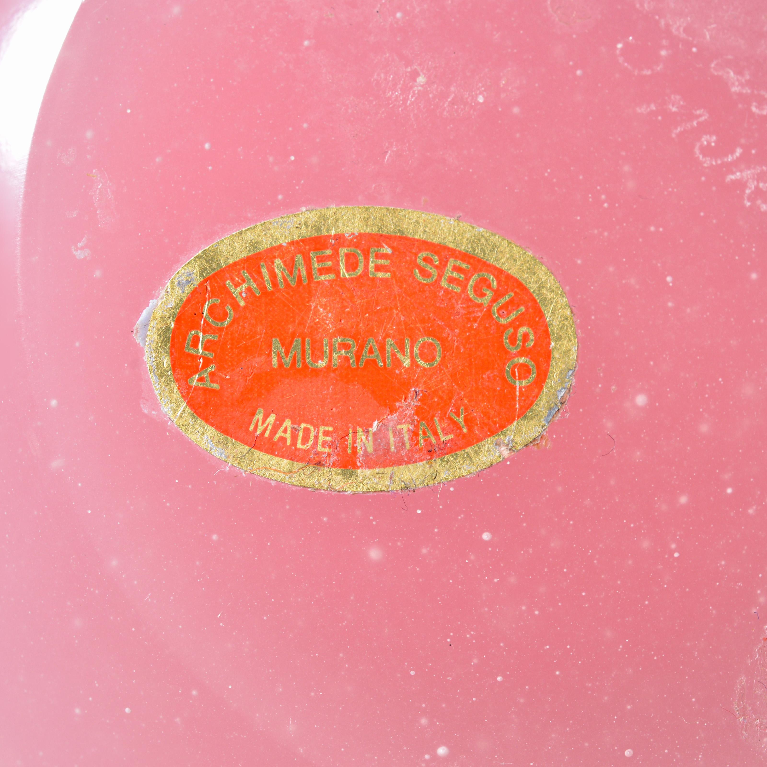 20th Century Archimede Seguso OPALINO Vases / Vessels, Leslie Pina Collection, Priced Each For Sale