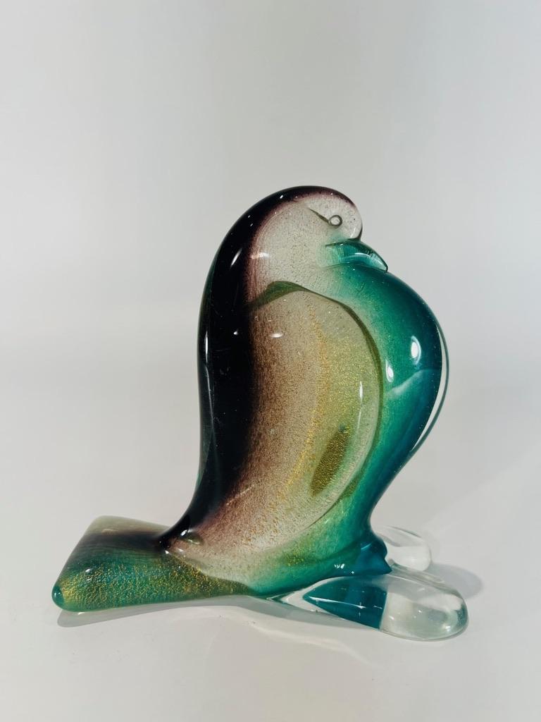 italien Archimede Seguso sculpture en verre de Murano 