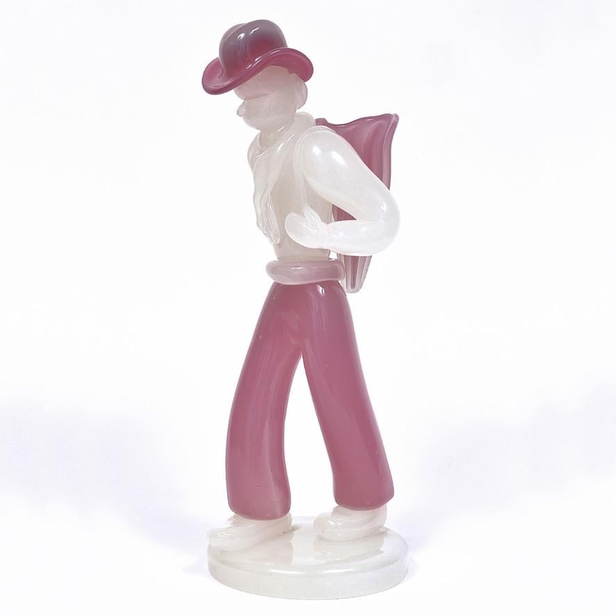 International Style Scultura Archimede Seguso in vetro opalino di Murano del 1950 circa in vendita