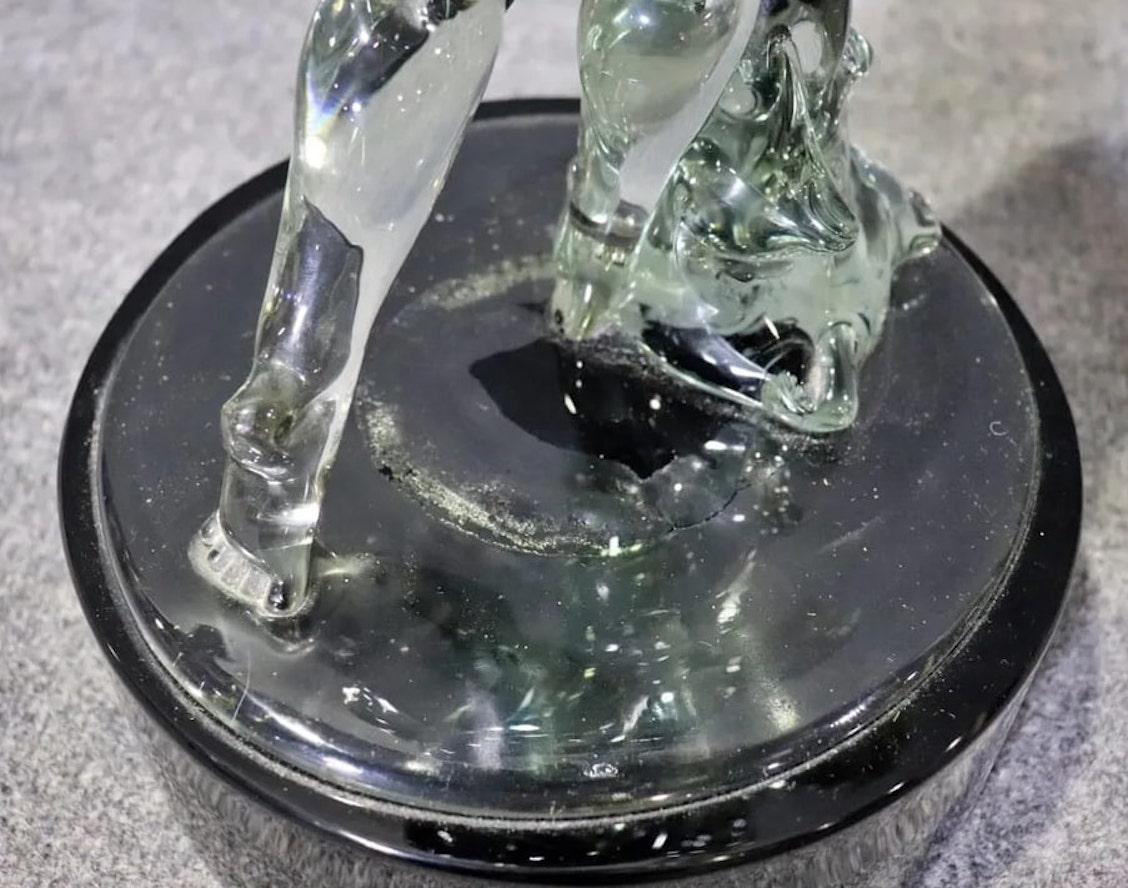 Archimede Seguso Signed Glass Sculpture For Sale 4