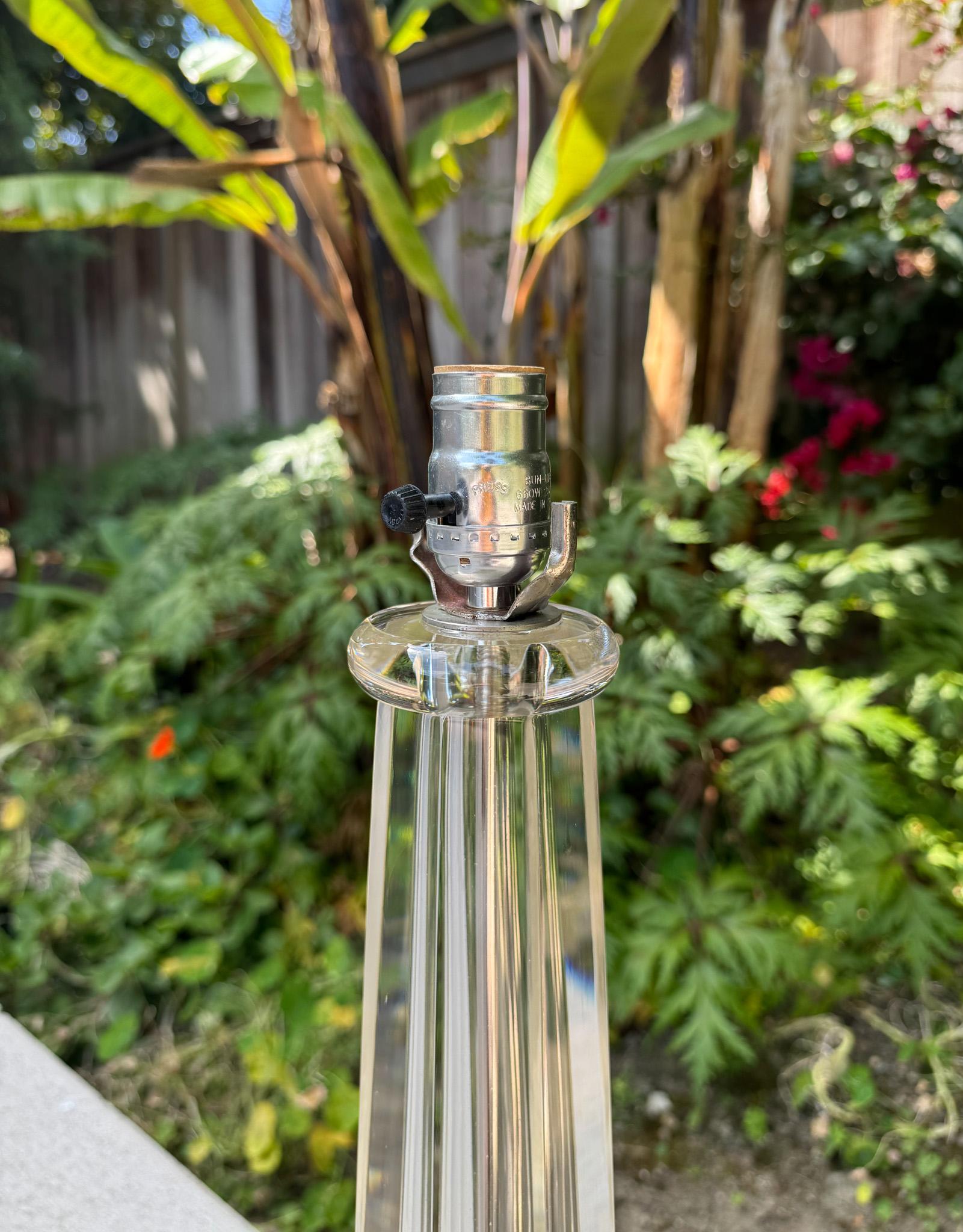 Archimede Seguso Signed Murano Glass Lamp, Italy c.1970 For Sale 5