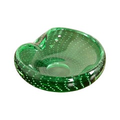 Archimede Seguso Stil Italienisch Murano Glas Aschenbecher oder Catchall