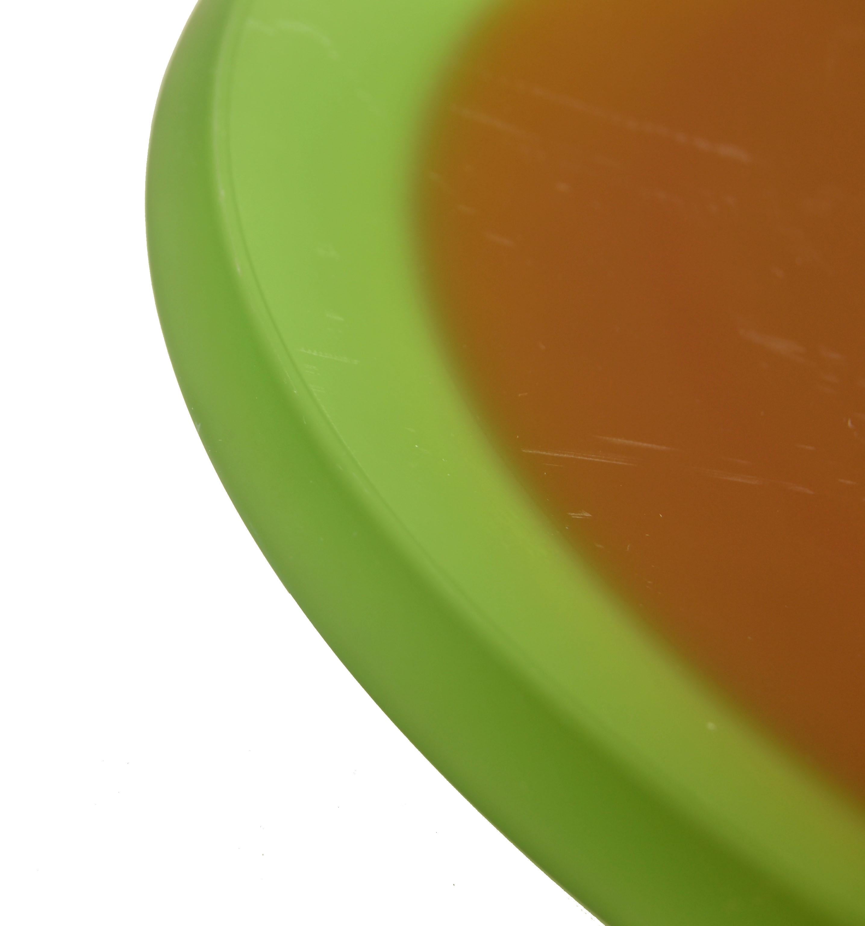 Centre de table en verre vert et Brown de style Archimede Seguso d'après Vetri d'Arte en vente 1