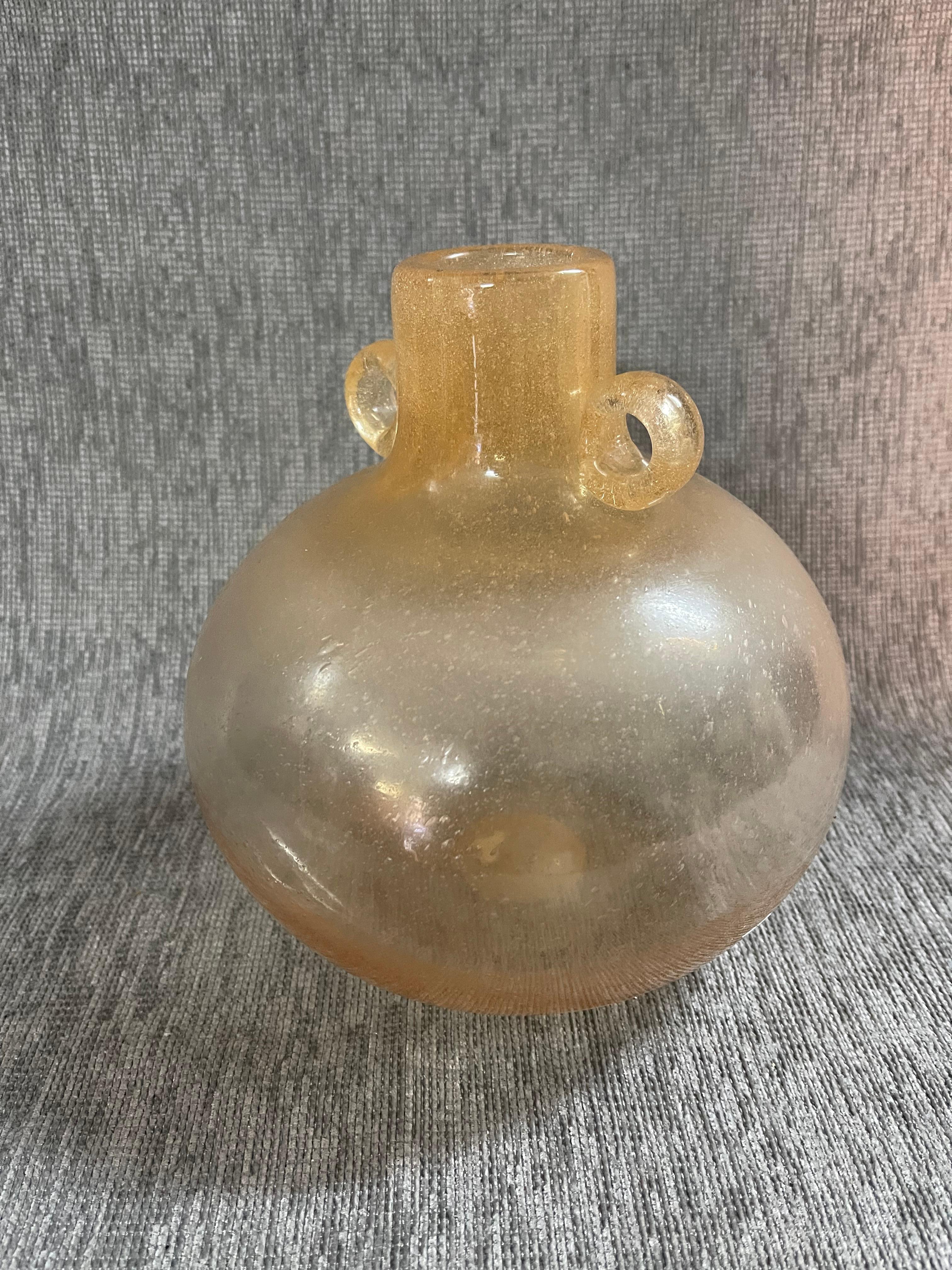 Italiano Vaso di Archimede Seguso in vetro di Murano vintage in vendita