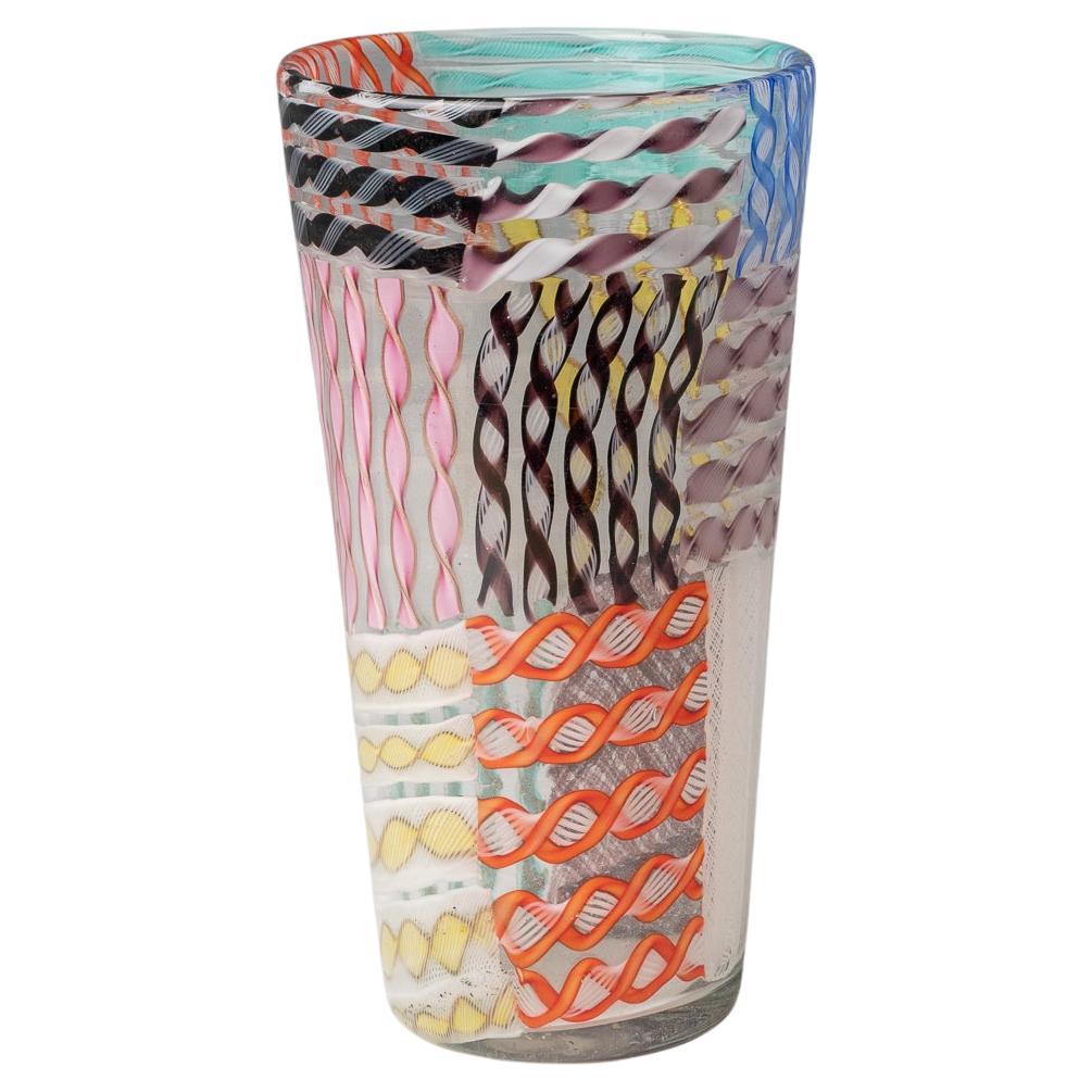 Archimede Seguso, vaso 'Zanfirico', 1955 ca.