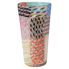 Archimede Seguso, 'Zanfirico' vase, ca. 1955