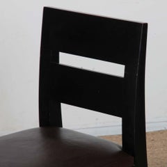 Archipel leather chair by Christian Liaigre, 1994