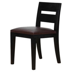 Archipel leather chair by Christian Liaigre, 1994