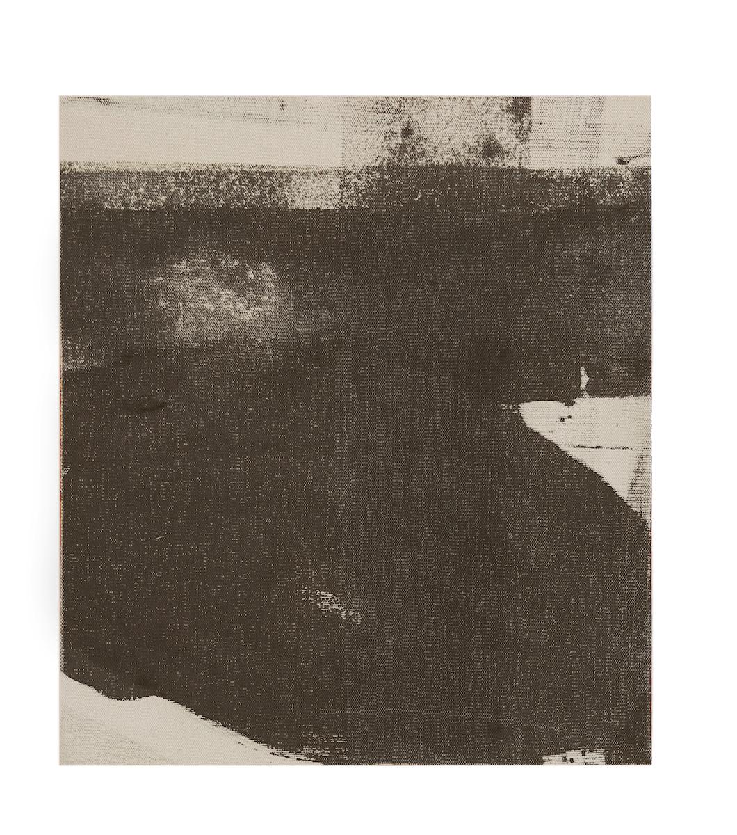 Hand-Painted 'Archipelago IV' Original Abstract Expressionist Art Ink on Canvas 14 x 16 in For Sale