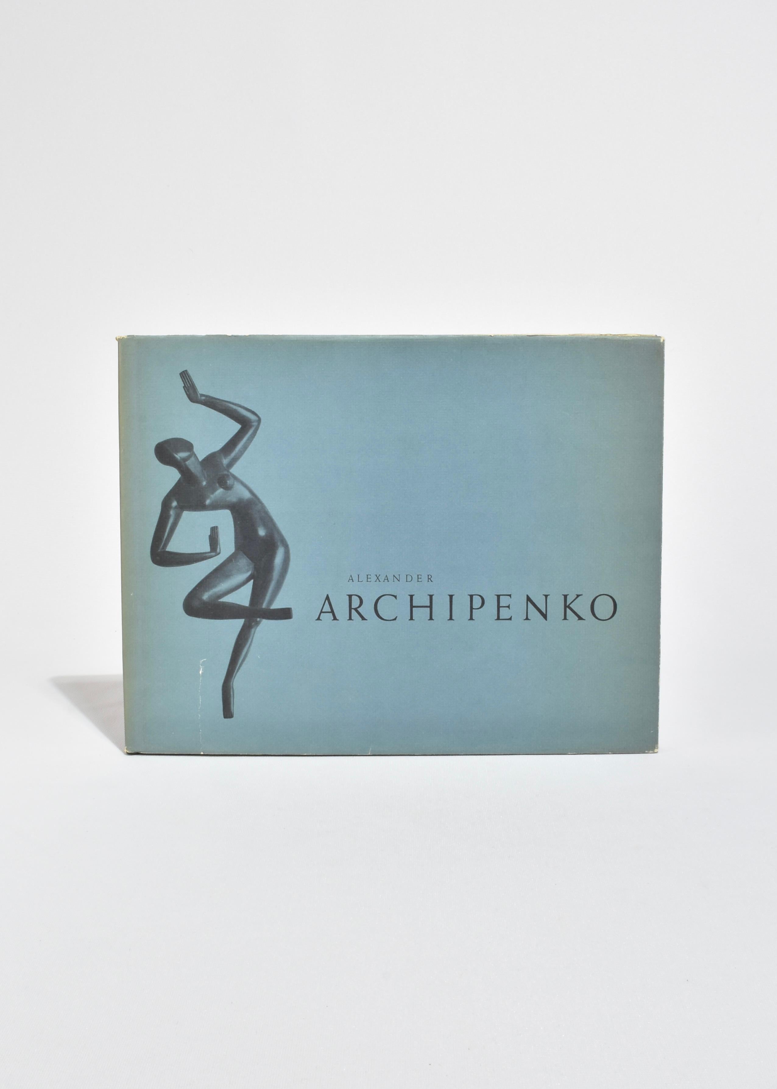 Vintage hardback coffee table book featuring the work of sculptor, Alexander Archipenko. By The Ward Ritchie Press, published in 1967. First edition, 80 pages.

