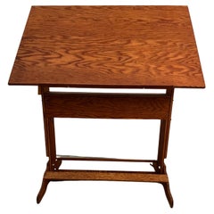 Architect/ Drafting Red Pine Table