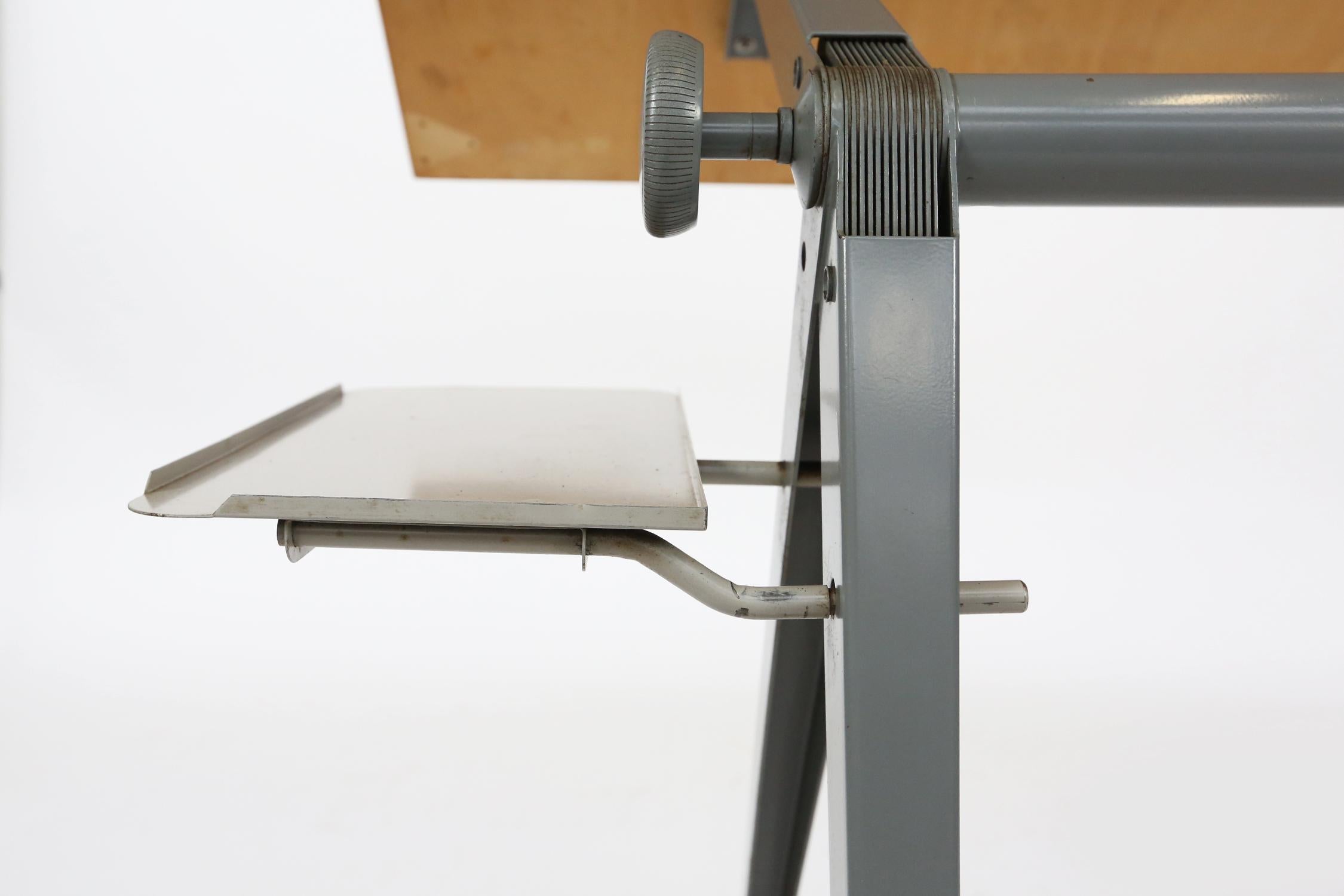 Architect Drafting Table by Friso Kramer and Wim Rietveld Ahrend Cirkel, 1963 8