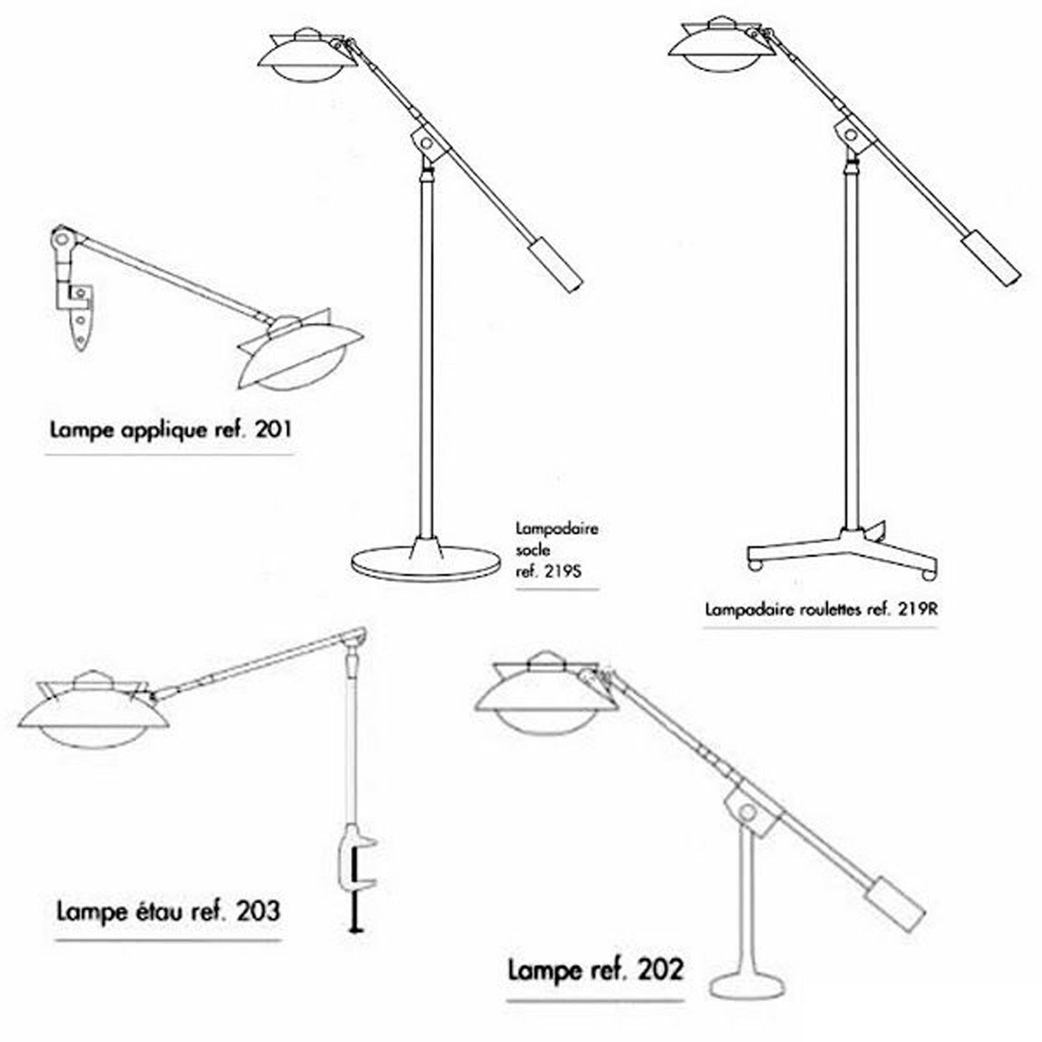 Iron Architect Floor Light by Ferdinand Solère for SOLR No. 219R
