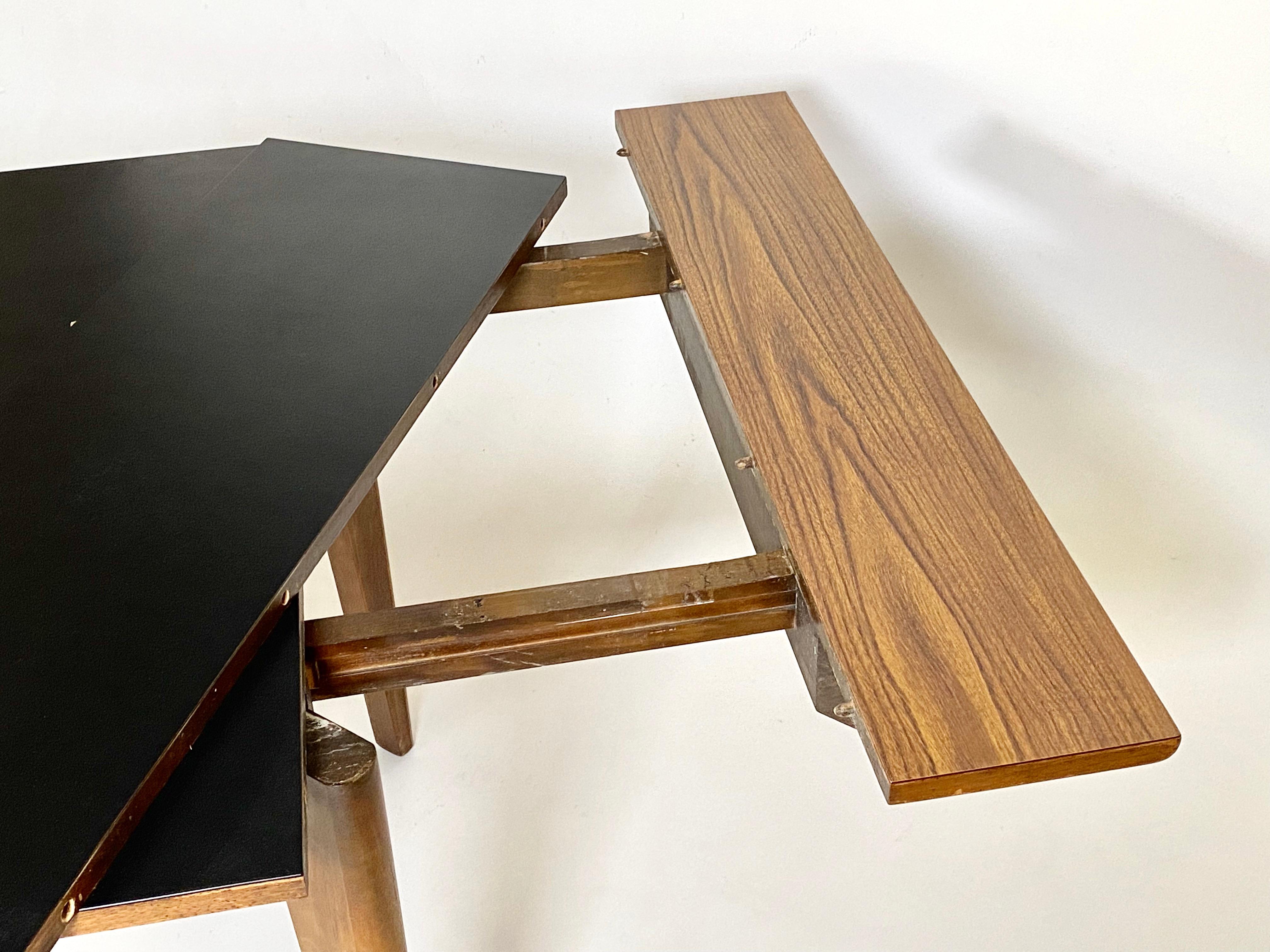 Mid-Century Modern Architect Greta Grossman Expanding Dining Table for Glenn of California