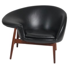 Architect Hans Olsen Fried Egg Lounge Chair Danish Modern Design