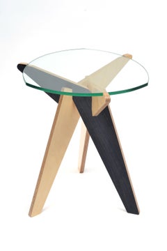 Architect Jeff Vandeberg's "Twisty" Side Table, Signed & Numbered Edition