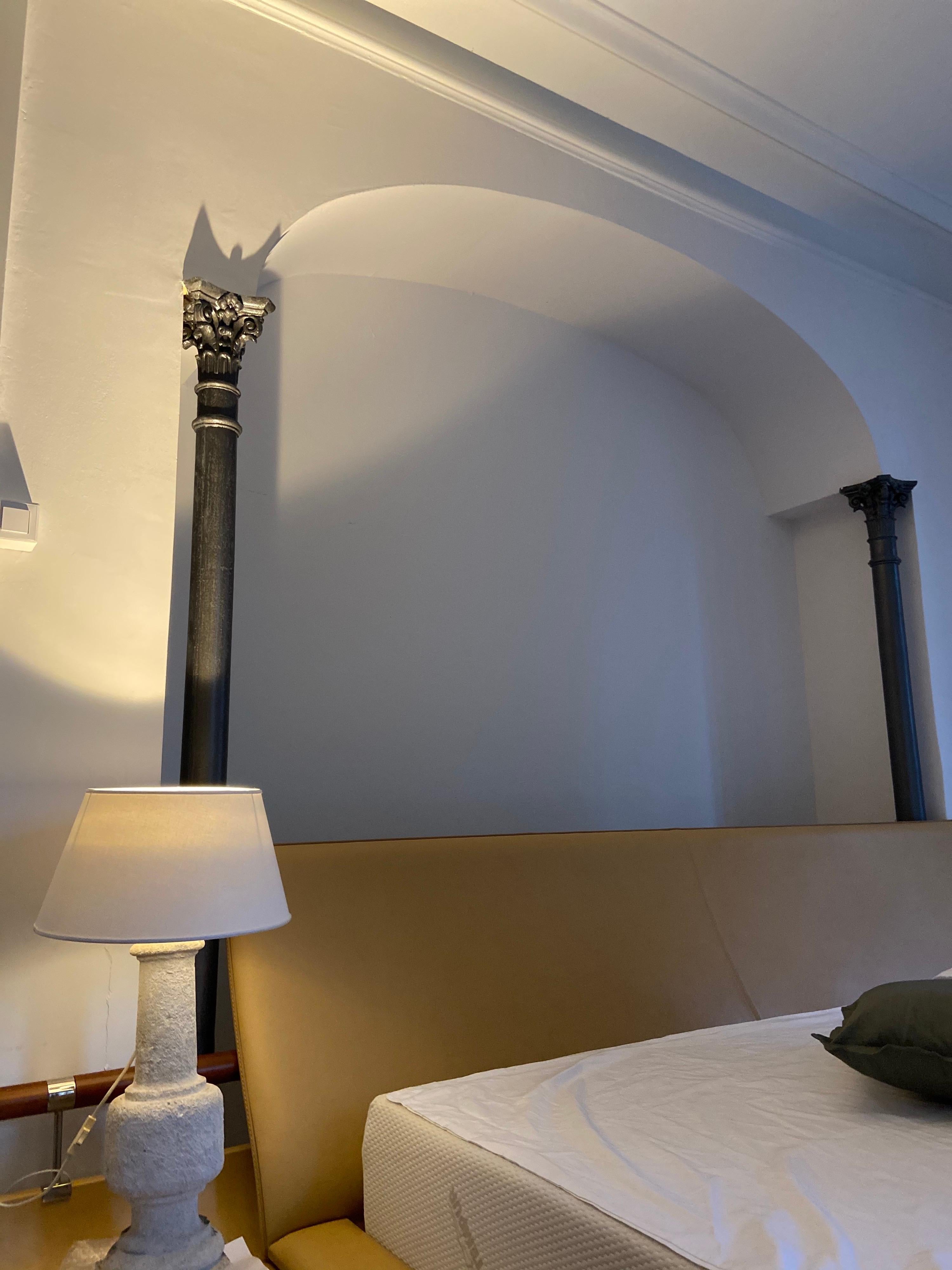 Architect Luigi Gorgoni Super King Vanity Bed with Nightstands Roche Bobois 2005 3