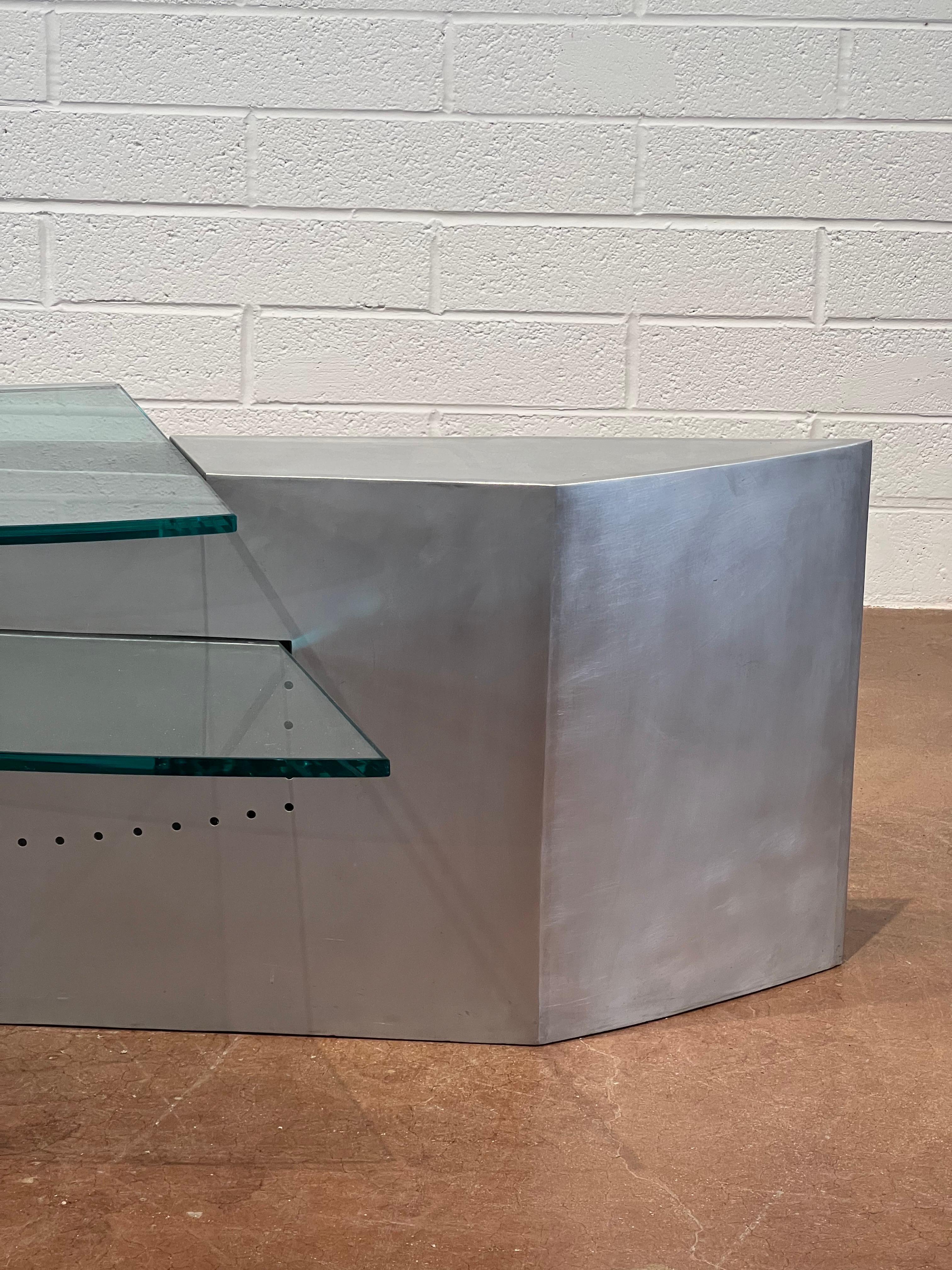 Late 20th Century Architect Robert Whitton Prototype Coffee Table For Sale