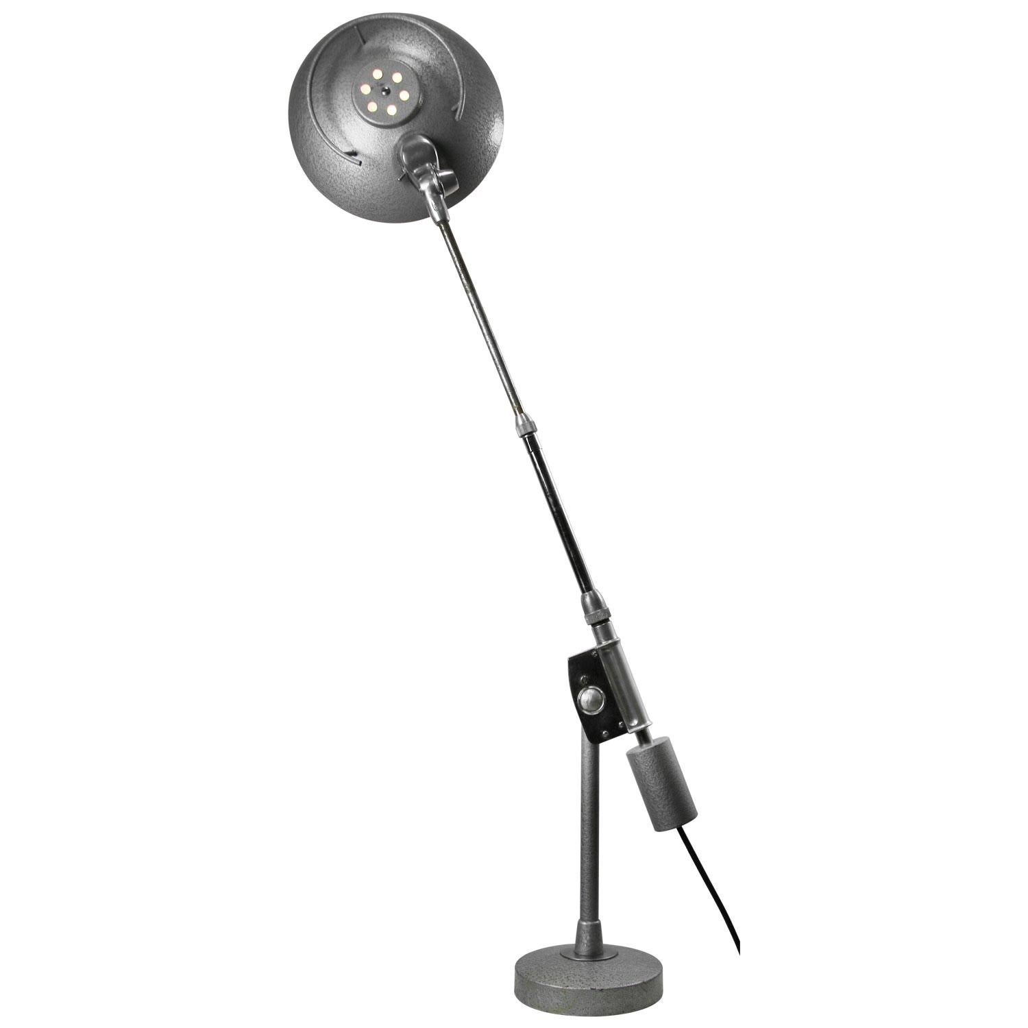Iron Architect table desk light by Ferdinand Solère for SOLR no. 202