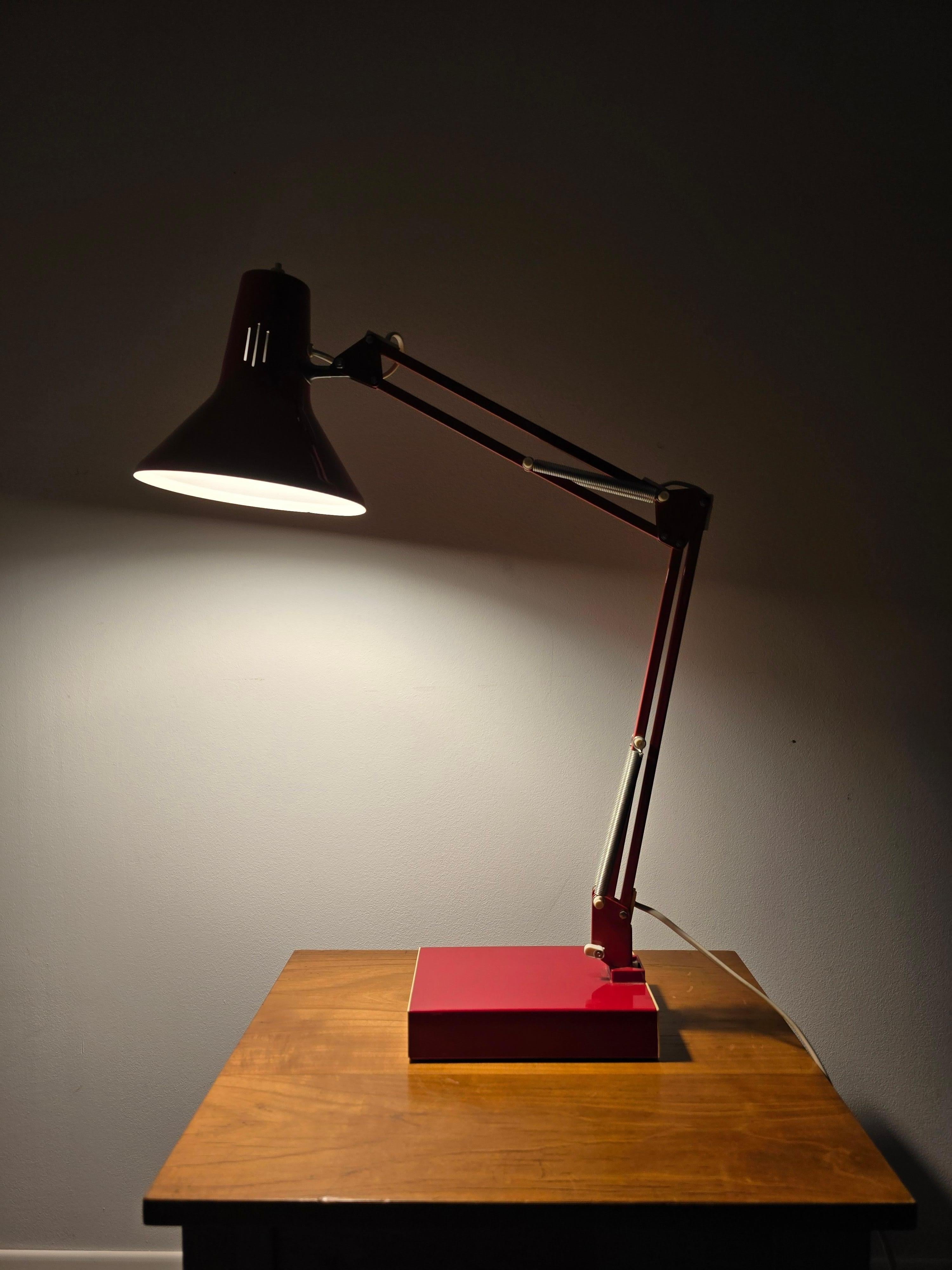 Mid-Century Modern Architect Table Lamp 1970s For Sale