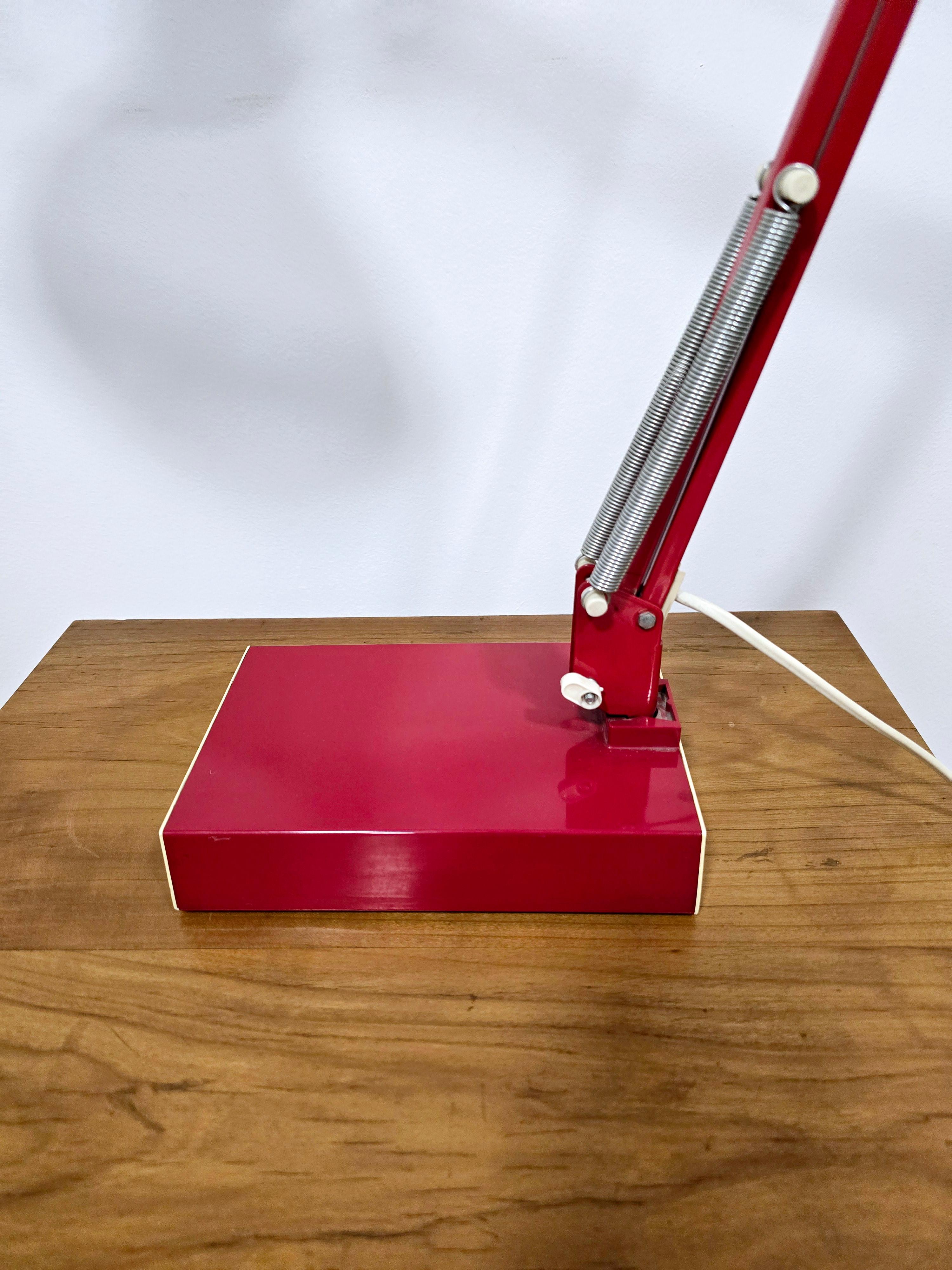 Metal Architect Table Lamp 1970s For Sale