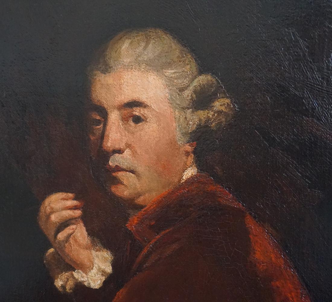 George III Portrait de l'architecte William Chambers d'après Joshua Reynolds, vers 1800 en vente