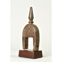 Architectonic Diamond Pattern Kulango Pulley in Wood