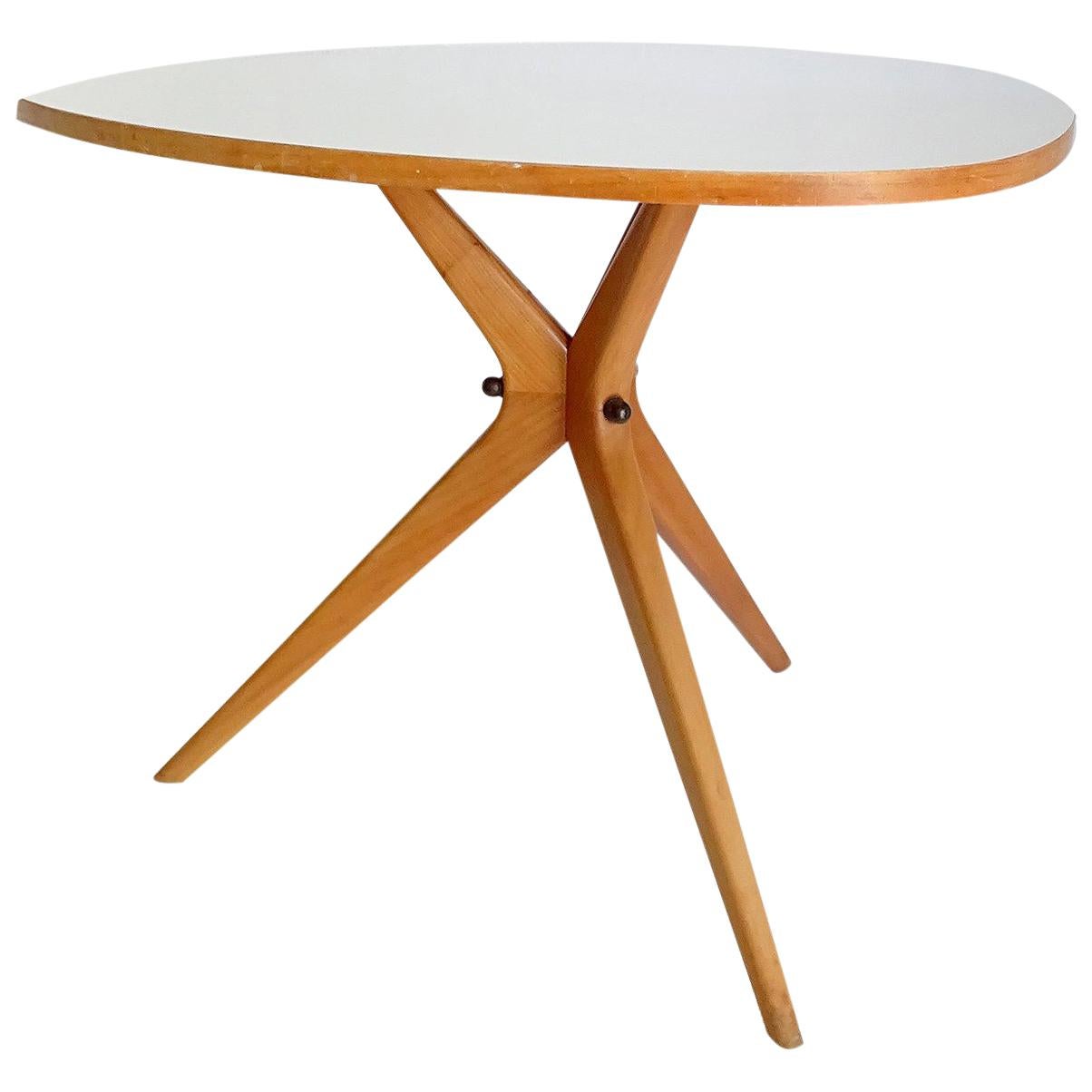 1953 Scandinavian Modern Table by Wilhelm Renz For Sale