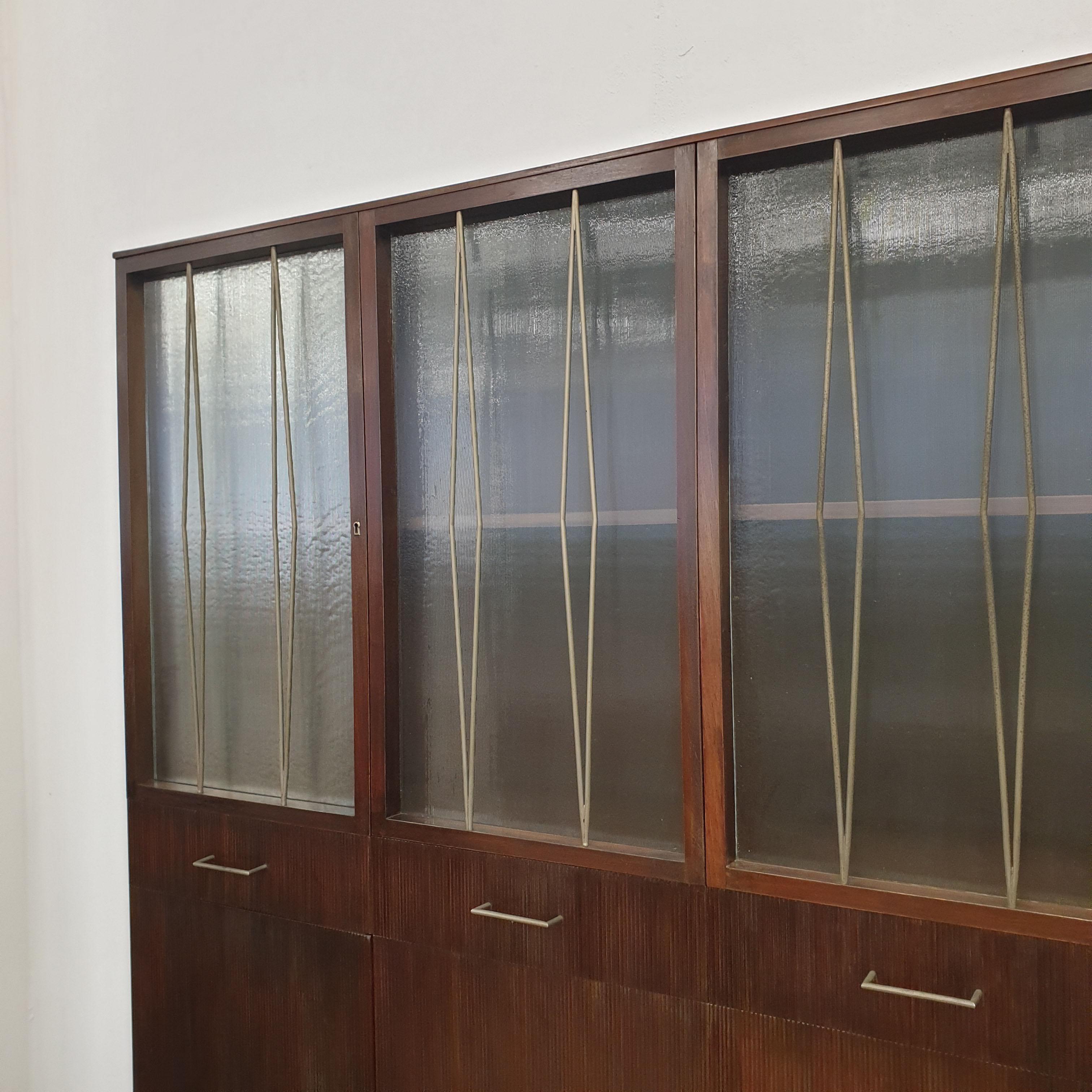 Architects Asnago & Vender Italian Rationalist Cabinet, Italy 1940s In Good Condition For Sale In Milan, IT