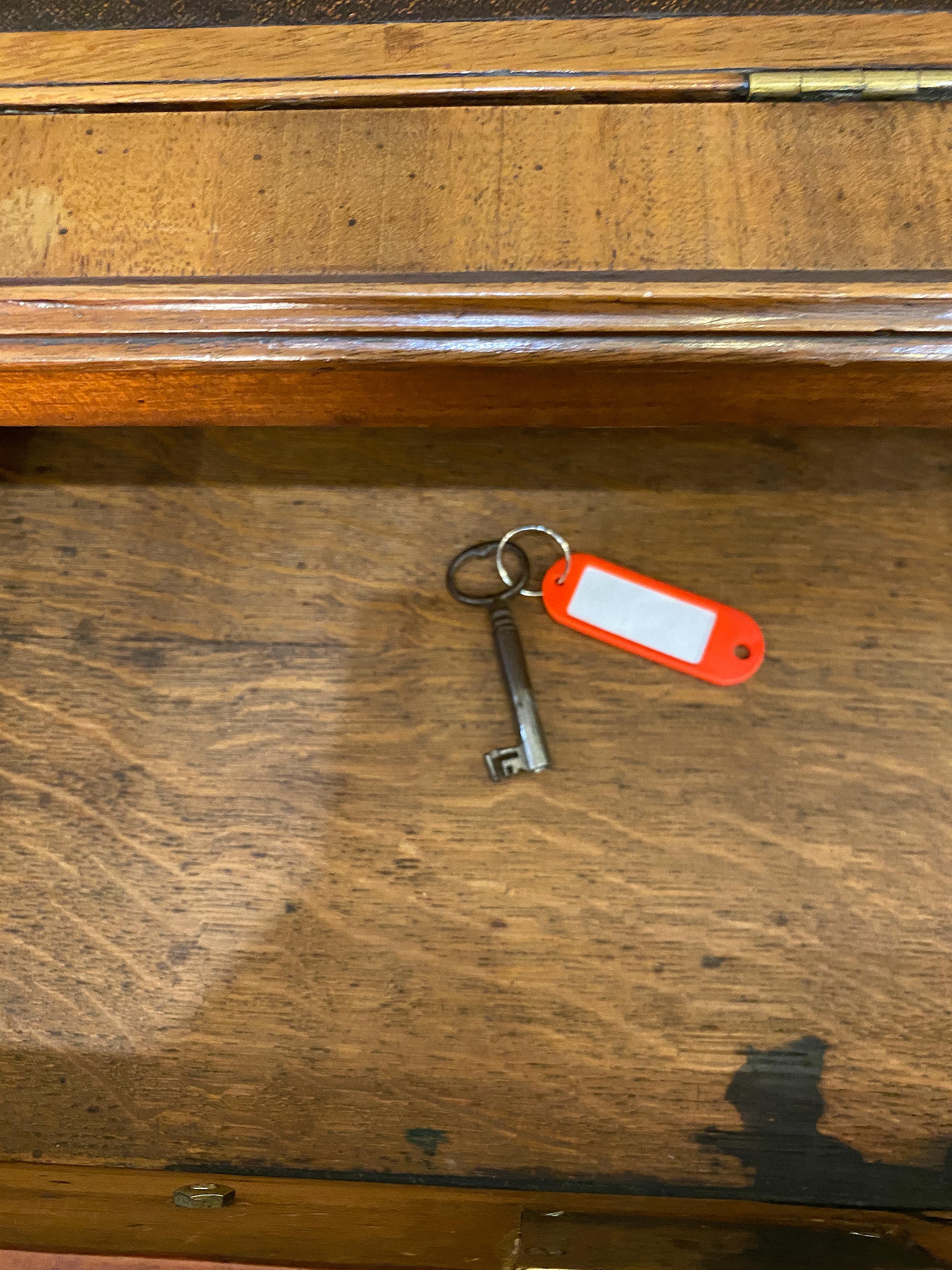 Bureau d'architecte et table à écrire en acajou de la fin de l'époque géorgienne en Angleterre en vente 1