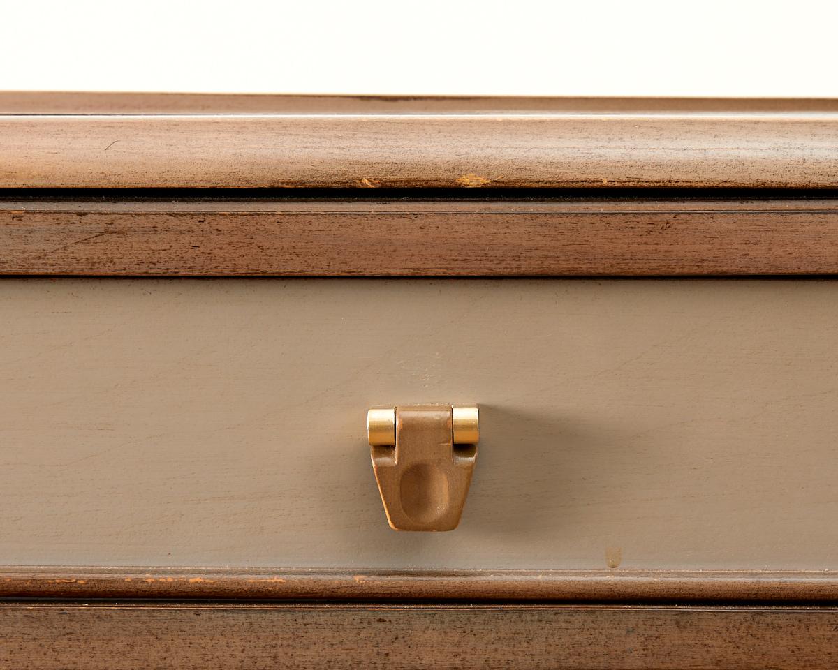 Architect's desk, wood and metal, circa 1970, France. 2