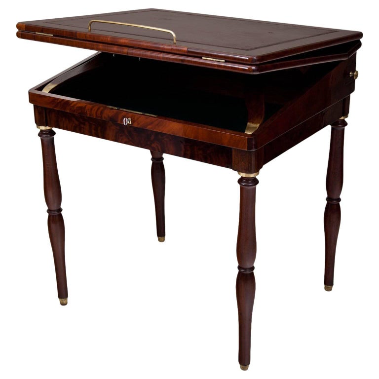 Architect's Desk, France, First Half of the 19th Century For Sale at