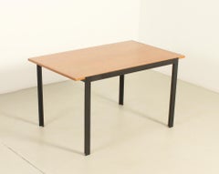 Architect's Dining or Working Table in Oak Wood, Spain, 1960's