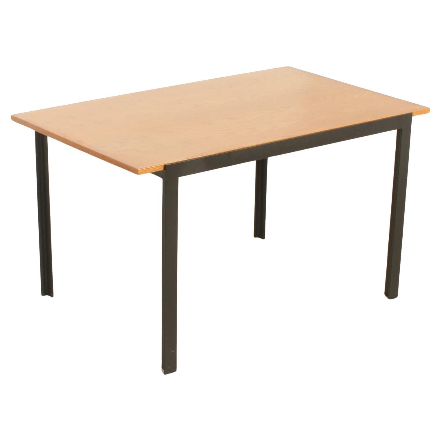 Table de travail ou de salle à manger d'architecte en Wood Oak, Espagne, années 1960