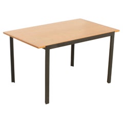 Architect's Dining or Working Table in Oak Wood, Spain, 1960's